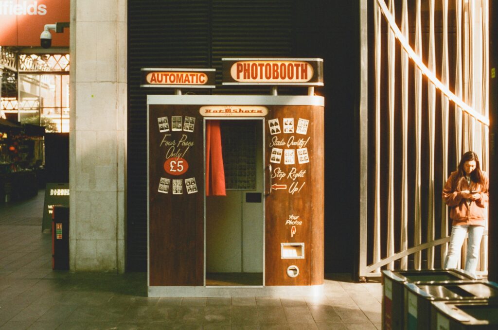 Vintage photobooth huren Leiden